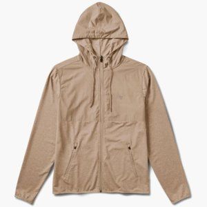 Vuori Sunday Element Jacket - Camel Heather - Large
